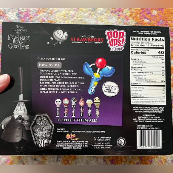 New -Nightmare before Christmas 3 Pop-Ups from Christmas 2023 in one pack - Picture 3 of 5